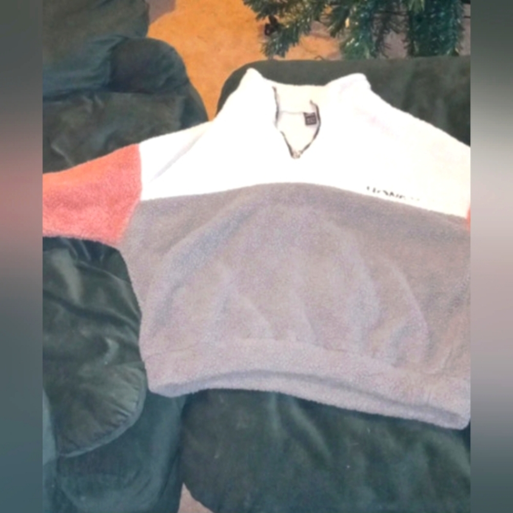 Grey, White and Brick "Honey" Jacket